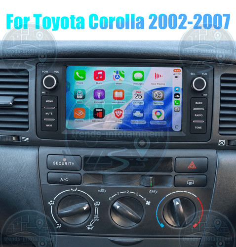 For toyota corolla 2002 - corolla, 2002-2007