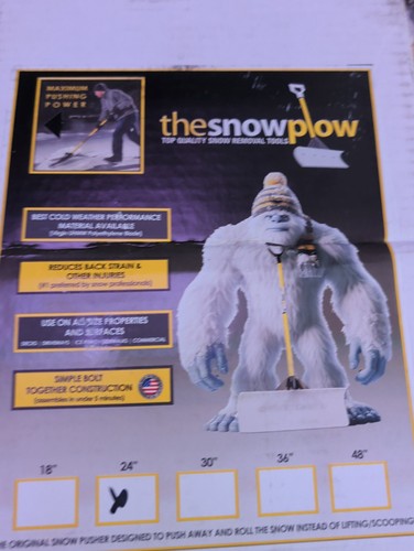 The snowplow snow - snowplow, pusher