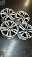 AUDI Q7 20" GENUINE ALLOY WHEEL WHEELS 5 TWIN SPOKE DIAMOND SILVER 4X 2016-2020