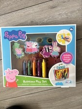 Peppa pig bath time set - bath,