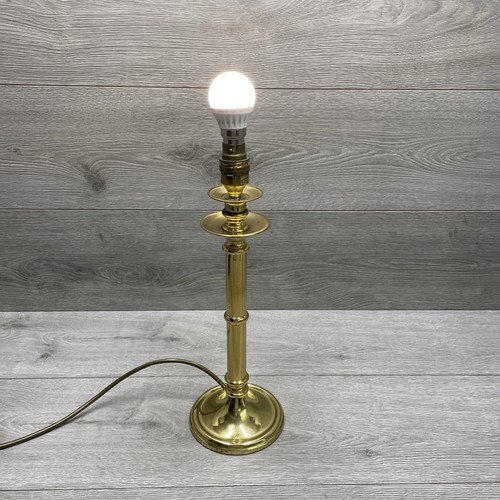 Vintage brass candlestick - brass,