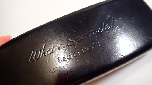 Red dead glasses case - glasses,