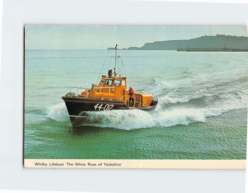 Postcard whitby lifeboat - postcard,
