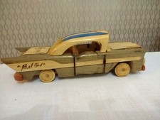 Small hand carved wood - wood, veteran