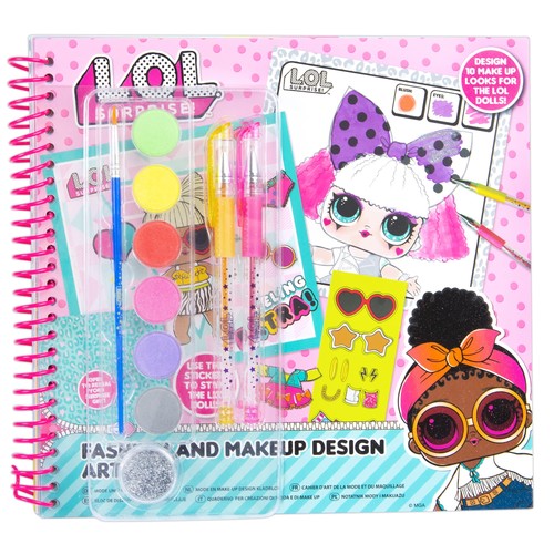 Lol doll fashion art pad - lol,