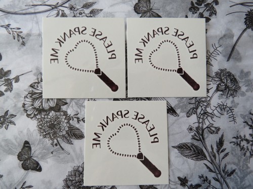 Adult temporary tattoo black - 3,
