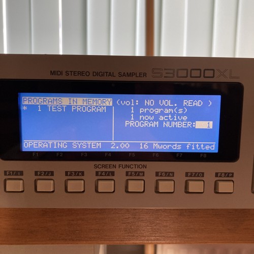 Akai s3000xl digital - os,