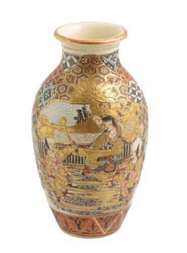 Antique japanese satsuma ware - japanese,