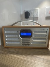 Ferguson FRG-R116D Portable DAB/FM Digital Radio Receiver In Wood Design