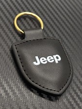 Jeep Pendant Keyring Black New