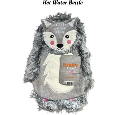 Hot water bottle with - water,