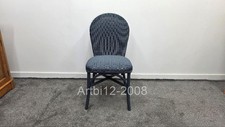 John Lewis Woven Cane Dining Chair, Ink Blue RRP£229 (5234)
