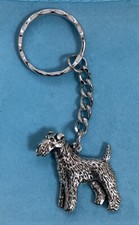 Fox Terrier Silver Pewter
