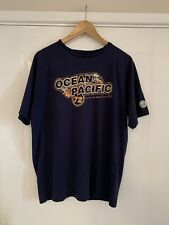 Vintage Ocean Pacific T Shirt 90s Surf single stitch Hitting The Waves Size L