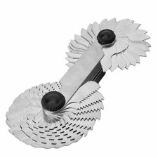 Imperial & Metric & Thread 58 Blade Screw Tooth Pitch Gauge Handy Measuring Tool