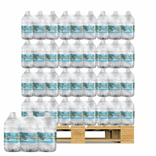 Aqua pura mineral water pallet - aqua,