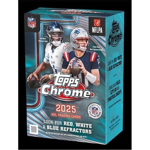 2025 topps chrome football - topps, chrome®