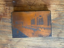 St Dunstans Abbey School Plymouth Engraving / Etching Copper Printing Plate