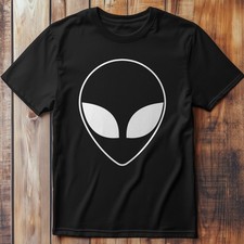 Alien Head Big t-shirt Space Premium Midweight Tee