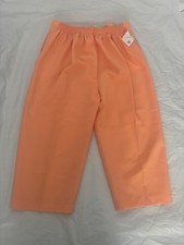 Ladies Size 18 Orange Trousers