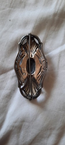 Vintage silver marcasite - silver,
