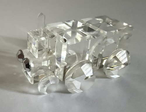 Vintage crystal semi - vintage,