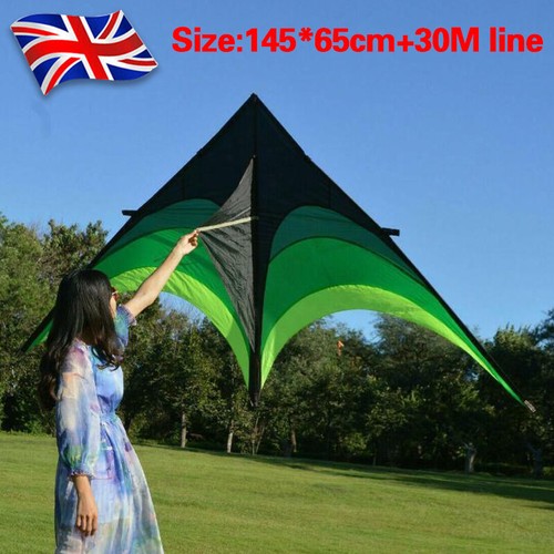 Large delta kites with handle - large,