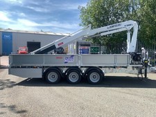 BROCHURE Ifor Williams Trailer + Bonfiglioli 2-3 t/m Crane Hiab LEGAL NOSEWEIGHT