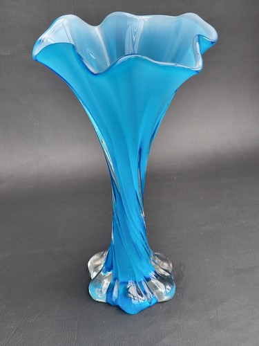 Murano twisted flared - flared, vase