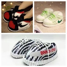 Warm Slippers Indoor Winter Unisex Sneaker Cotton Funny Sneakers Home Slippers
