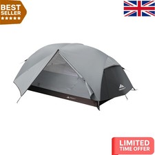 Ultimate 4-Season Backpacking Tent for Up to 3 People - Grey Color, Lightweight