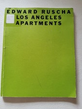 Edward Ruscha Los Angeles Apartments (Paperback) First Edition, Ex-Library