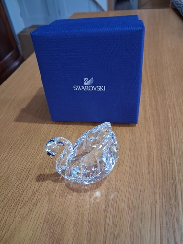 Swarovski crystal swan - crystal,