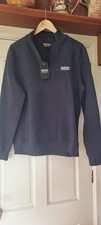Barbour Jumper Mens  Navy Blue
