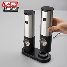 2PCS Electric Salt and Pepper