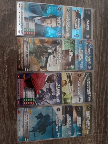 James bond 007 spy cards - bond,