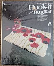 Vintage Hook-it Designer Rug