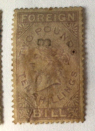 Revenue stamp off - gb,