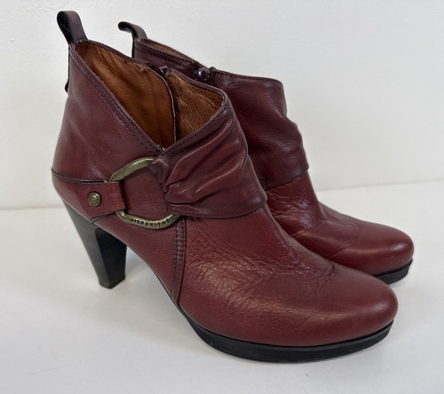Hispanitas ankle boots red - hispanitas,