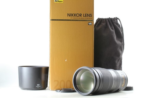 Mint box nikon - in, af-s