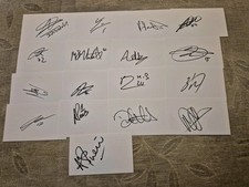 17 Signed Blackburn Rovers