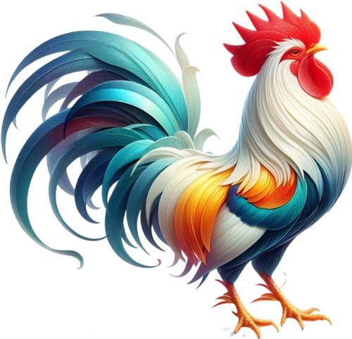 Rooster kitchen shop wall art - rooster,