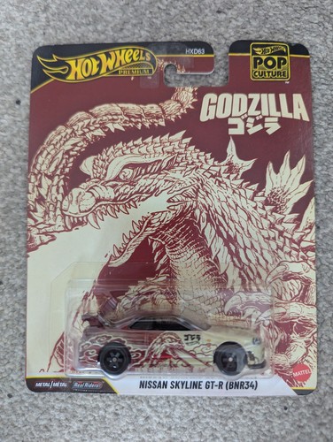 Hotwheels godzilla nissan - hotwheels,