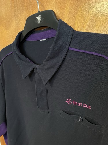 First bus polo shirt - first,