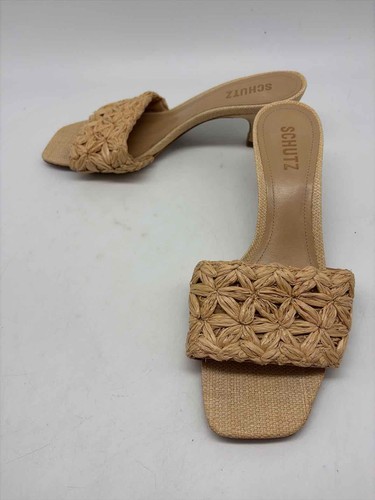 Schutz tan size kitten heel - schutz,