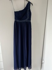 New Look One Strap Navy Gown
