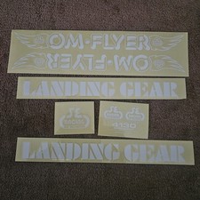 SE Racing "OM FLYER" decal set