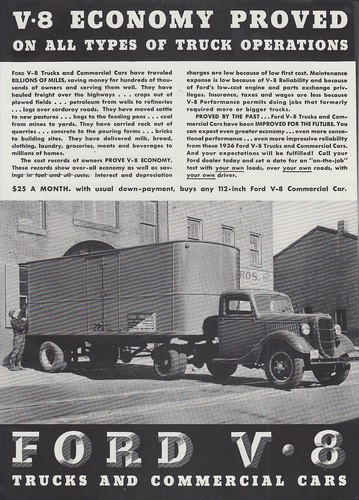 Economy proved on all - v-8,
