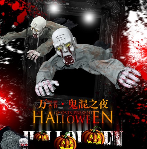 Halloween electric crabs - halloween,