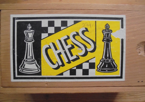 Jaques vintage chess set - jaques,